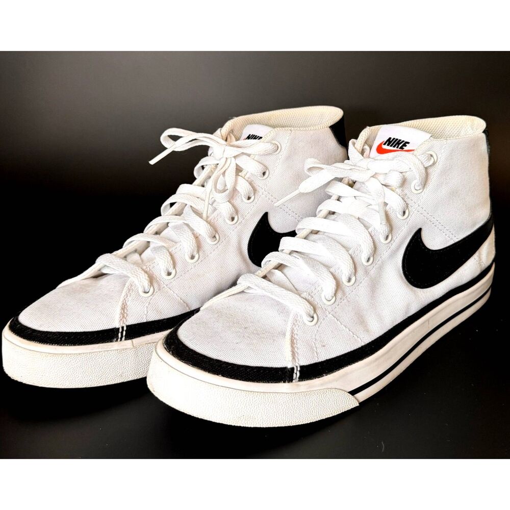 NIKECOURT LEGACY CANVAS MID WOME'S SHOE US 9 #DD0161-100